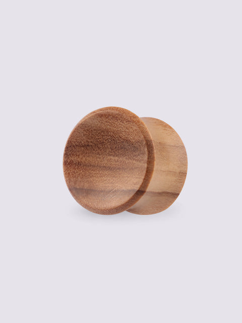 Hand Carved Olive Wood Plug