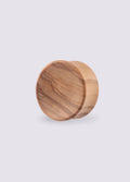 Hand Carved Olive Wood Plug | Brown-Image 6