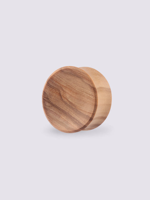Hand Carved Olive Wood Plug