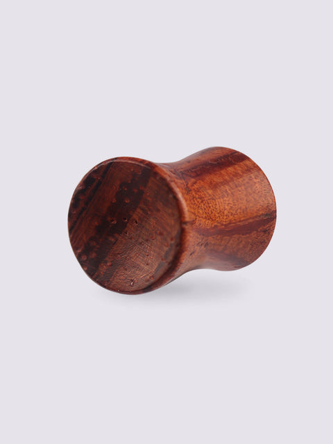 Hand Carved Sappan Wood Plug