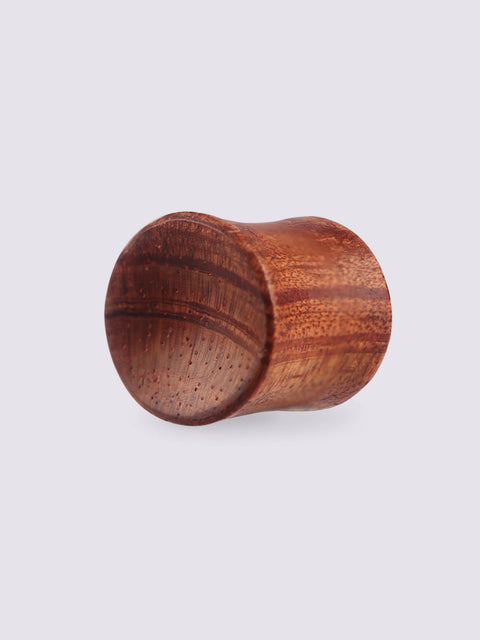 Hand Carved Sappan Wood Plug