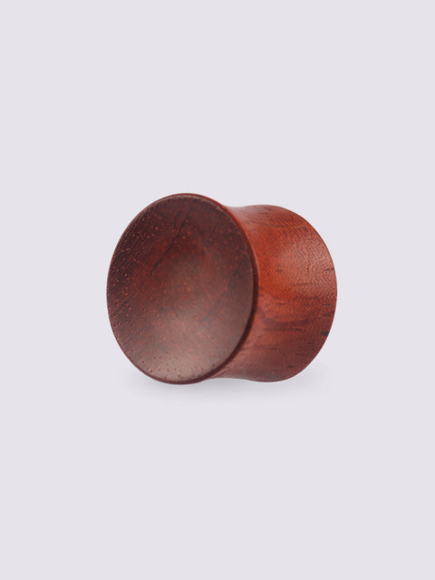Hand Carved Sappan Wood Plug