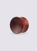 Hand Carved Sappan Wood Plug | Brown-Image 5