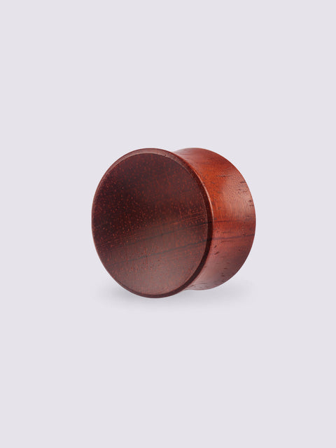 Hand Carved Sappan Wood Plug