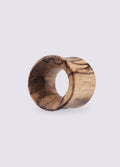 Hand Carved Tamarind Wood Tunnel | Brown-Image 2