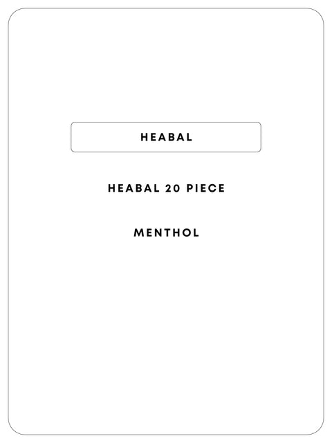 Heabal Menthol 20pcs