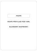 Heaps Prefill 18mL 1pc | Blueberry Raspberry-Image 1