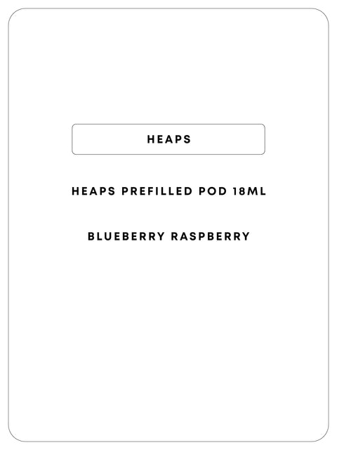 Heaps Prefill 18mL 1pc