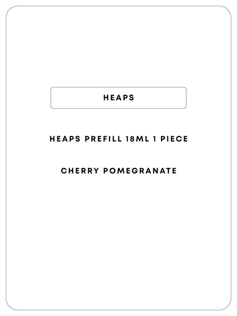 Heaps Prefill 18mL 1pc