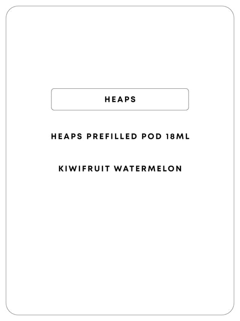 Heaps Prefill 18mL 1pc