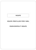 Heaps Prefill 18mL 1pc | Passionfruit Grape-Image 1