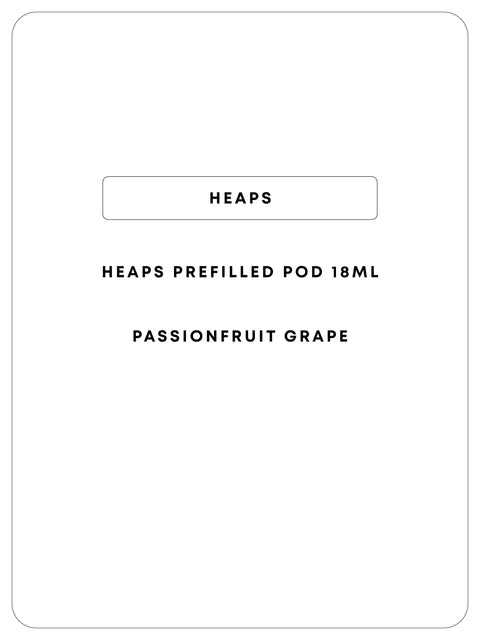 Heaps Prefill 18mL 1pc