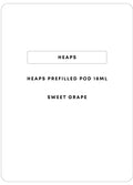 Heaps Prefill 18mL 1pc | Sweet Grape-Image 1