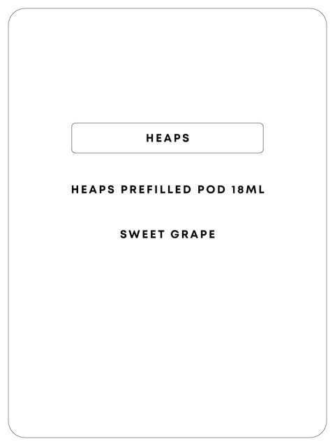 Heaps Prefill 18mL 1pc