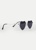 Heart of Love Sunglasses | Black-Image 2