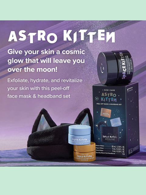 I DEW CARE ASTRO KITTEN - Peel-off Mask Set