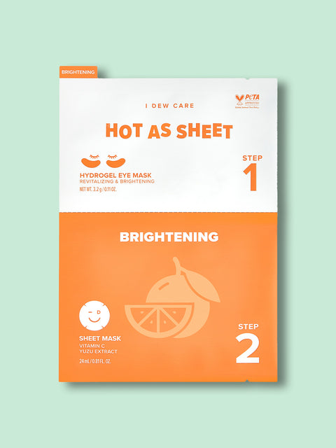 I DEW CARE HOT AS SHEET Single Masks