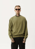 Indica - Hemp Crew Neck | Military-Image 1