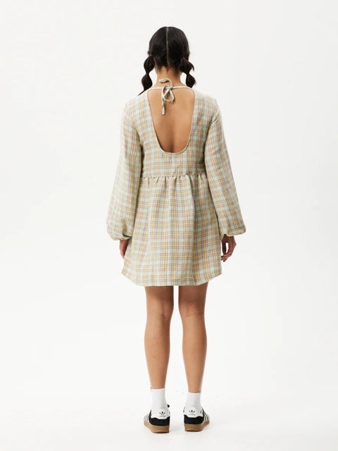 Kali - Hemp Long Sleeve Mini Dress