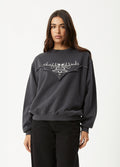 Karlee - Recycled Crew Neck | Charcoal-Image 6