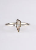 Labradorite Bolt Sterling Silver Ring | One Colour-Image 2