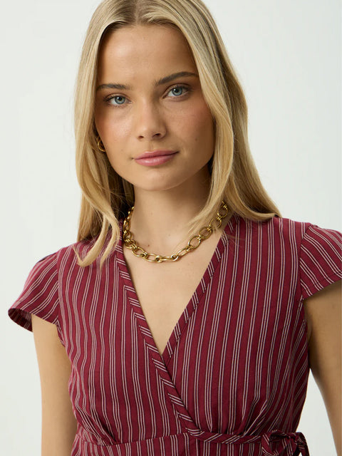 Ledger - Recycled Wrap Top
