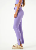 Lula - Hemp Knit Pants | Plum-Image 2