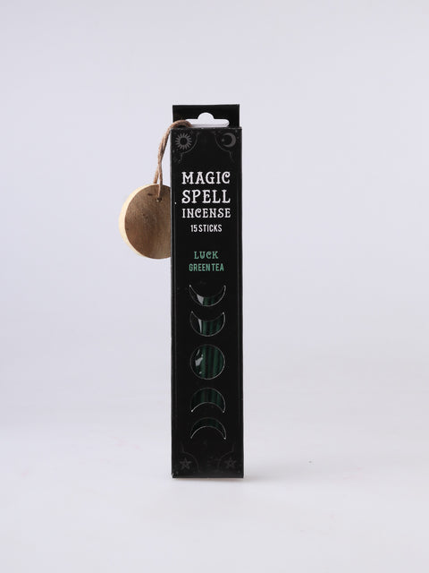 Magic Spell Incense Sticks - Green Tea Luck