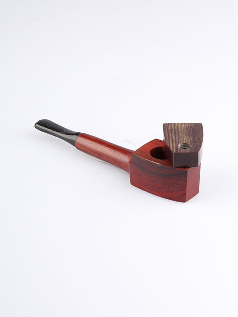 Malachitey Twist Lid Pipe