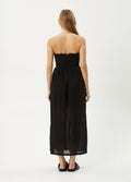 Marlow - Recycled Strapless Maxi Dress | Black-Image 3