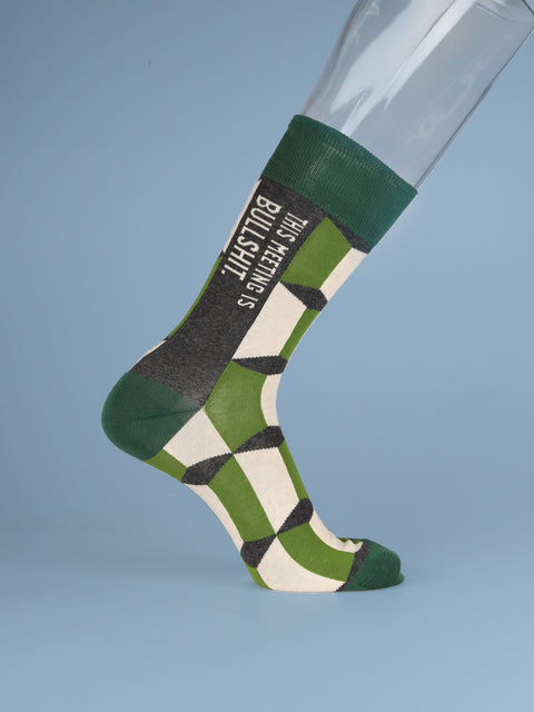 Mens Socks - This Meeting Is Bullshit