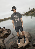 Microdose - Recycled Boxy Fit Tee | Stone Black-Image 1