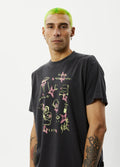 Microdose - Recycled Boxy Fit Tee | Stone Black-Image 2