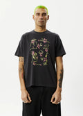 Microdose - Recycled Boxy Fit Tee | Stone Black-Image 5