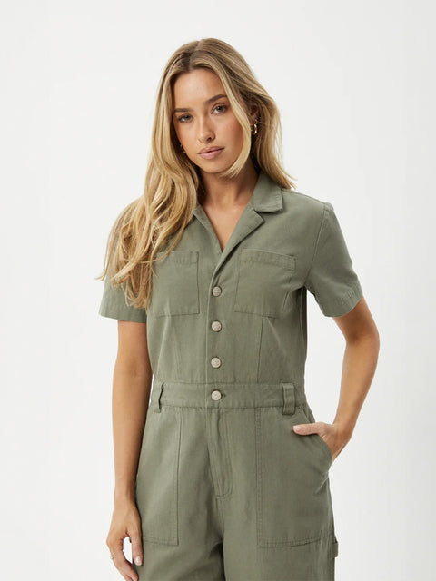Mika - Organic Recycled Canvas Jumpsuit