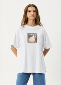 Modern Energy - Recycled Oversized Tee | White-Image 1