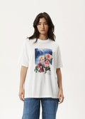 Nans House - Hemp Oversized T-Shirt | White-Image 1