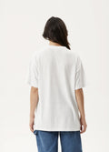 Nans House - Hemp Oversized T-Shirt | White-Image 3