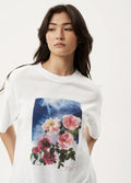 Nans House - Hemp Oversized T-Shirt | White-Image 4