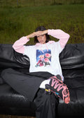 Nans House - Hemp Oversized T-Shirt | White-Image 5