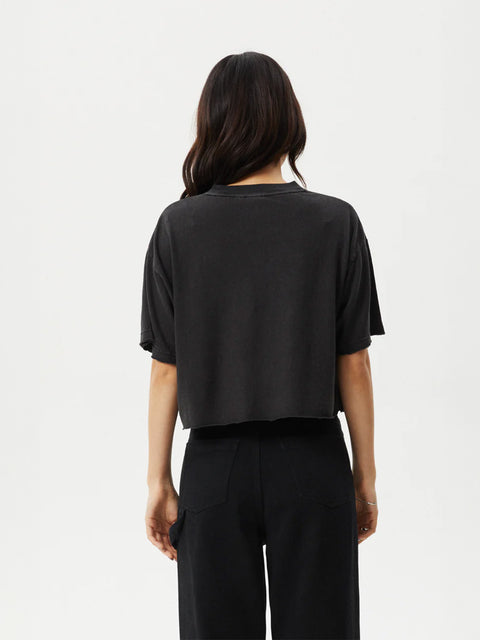Nirvana Cropped - Hemp Oversized Tee