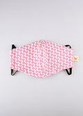 Organic Cotton Face Mask | White Squiggle-Image 1