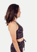 Organic Cotton Halter Crop | Mushroom Wave-Image 2