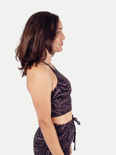 Organic Cotton Halter Crop