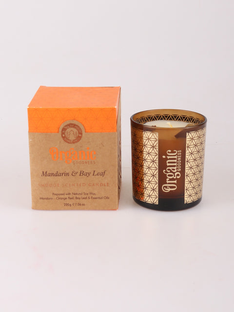 Organic Goodness Candle Mandarin & Bay Leaf