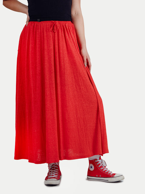 Organic Hemp Bamboo Maxi Skirt