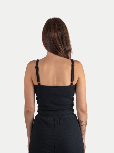Organic Hemp Bamboo Strappy Cami