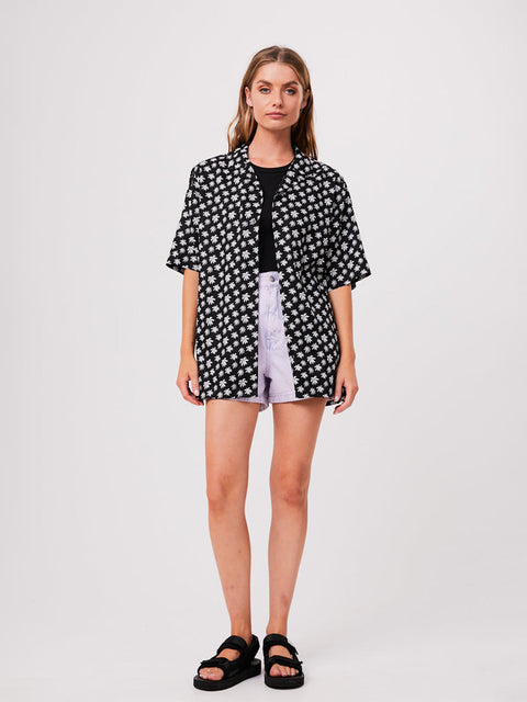 Pascale - Unisex Hemp Cuban Short Sleeve Shirt