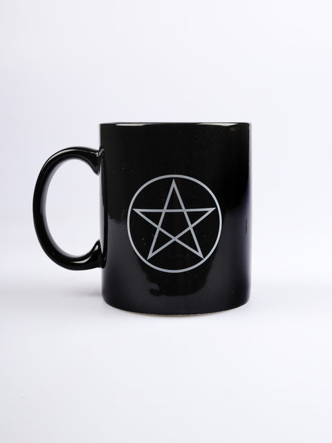 Pentacle Black Mug