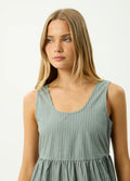 Pinned - Organic Midi Dress | Sycamore Stripe-Image 5